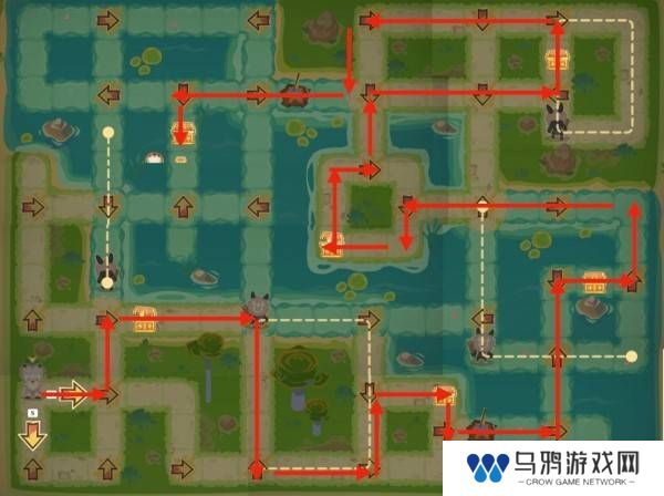 原神龙龙寻宝攻略大全    龙龙寻宝第1-6关满奖励采集路线图片8