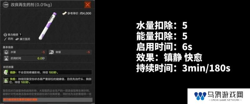 扭转战局就靠它！暗区新兵训练营药品解析-针剂篇