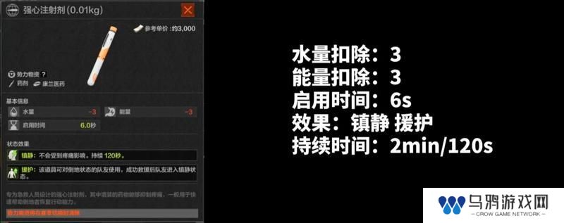 扭转战局就靠它！暗区新兵训练营药品解析-针剂篇