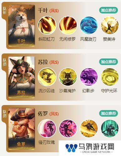 S2配将大赛丨热门阵容第二弹