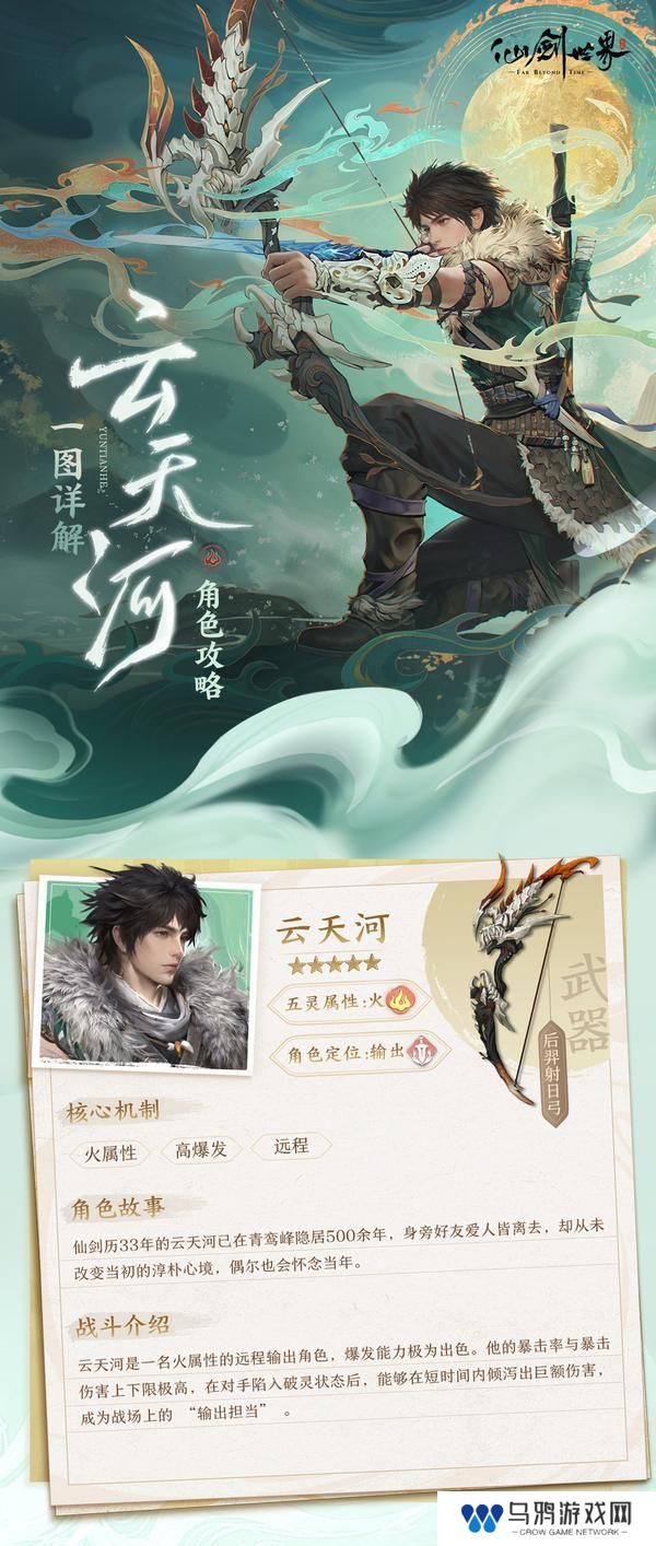 淬炼后羿神弓，四套装备五套阵容，一图开启云天河最强之路！【原文有视频】