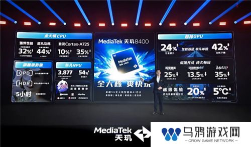 手游玩家狂喜！天玑8400 搭载G720 GPU 帧率、功耗表现双越级！