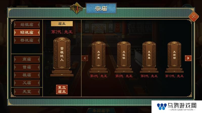《大周列国志》-宗庙功能介绍